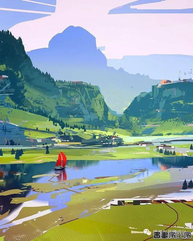 插画丨她对大自然的偏爱，让作品极富艺术性，独特的纹理和丰富的创意，太美好了-5.jpg