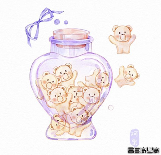 温馨又可爱的插画。干净清透-6.jpg
