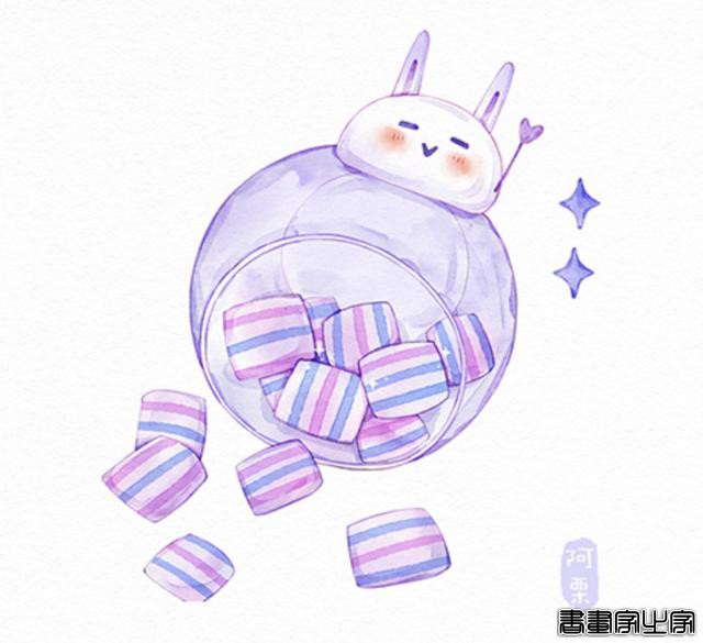 温馨又可爱的插画。干净清透-7.jpg
