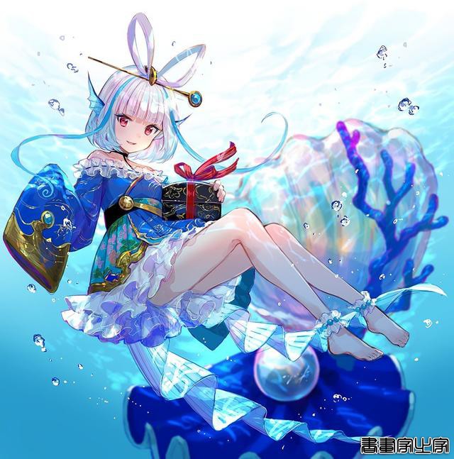 充满幻想世界的插画，用色绚烂绮丽，光影特效很赞-6.jpg
