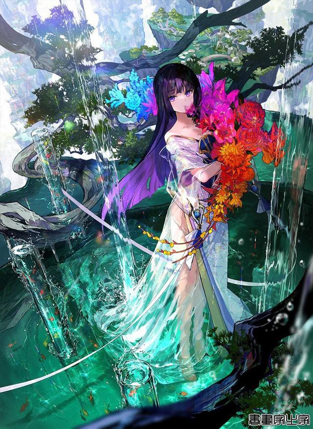 充满幻想世界的插画，用色绚烂绮丽，光影特效很赞-7.jpg
