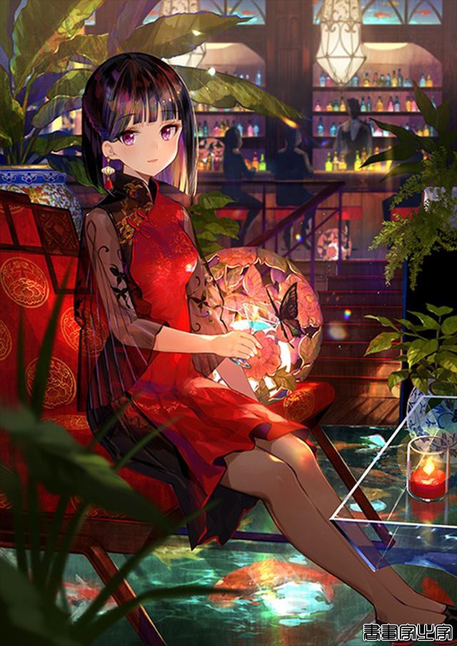 充满幻想世界的插画，用色绚烂绮丽，光影特效很赞-9.jpg