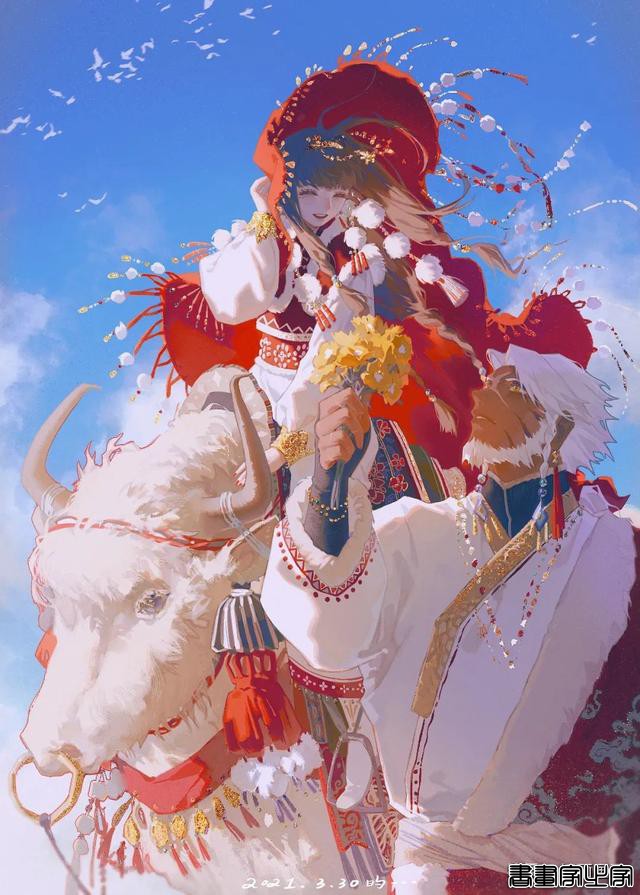 「插画欣赏」如梦如幻的画——让人迷醉其中-17.jpg