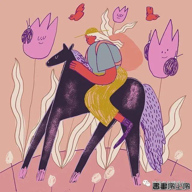 插画丨天马行空的想象，简单的线条和色彩，带着复古感表达自我-11.jpg