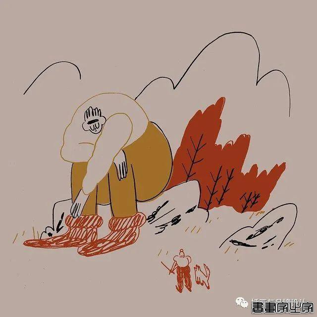 插画丨天马行空的想象，简单的线条和色彩，带着复古感表达自我-13.jpg