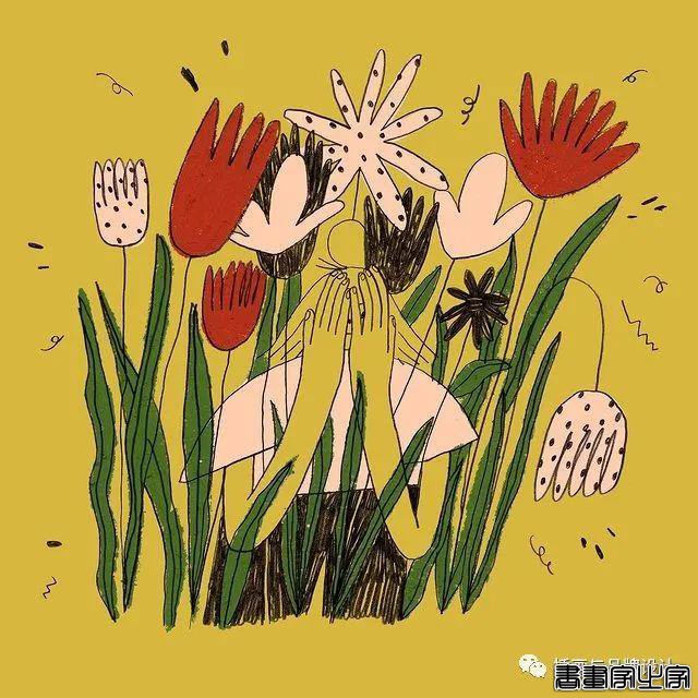 插画丨天马行空的想象，简单的线条和色彩，带着复古感表达自我-24.jpg