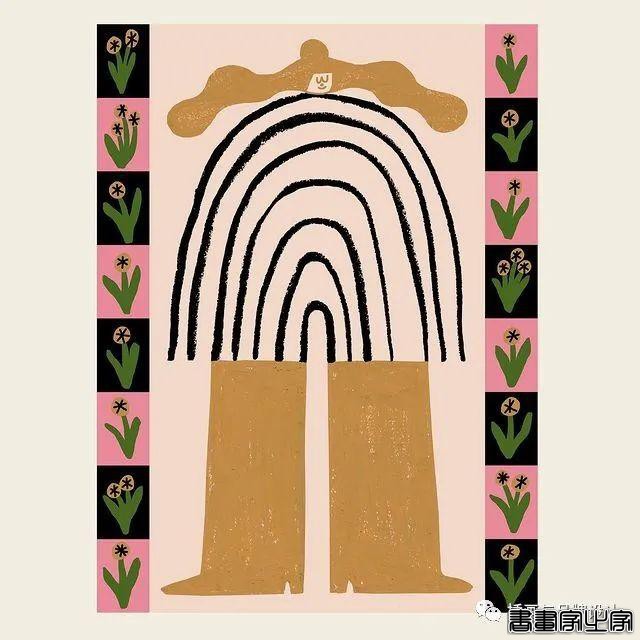 插画丨天马行空的想象，简单的线条和色彩，带着复古感表达自我-23.jpg