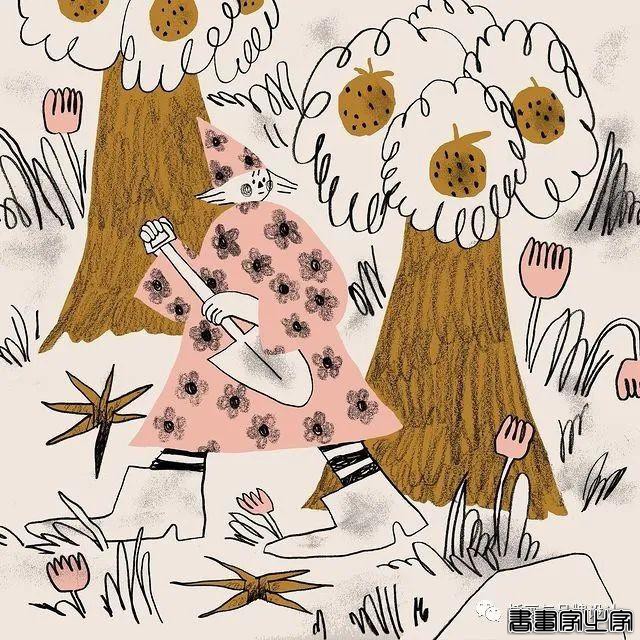 插画丨天马行空的想象，简单的线条和色彩，带着复古感表达自我-27.jpg