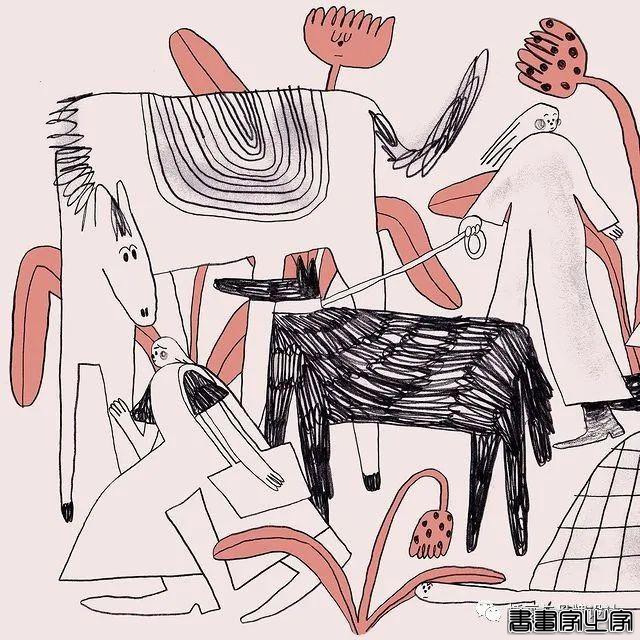 插画丨天马行空的想象，简单的线条和色彩，带着复古感表达自我-31.jpg