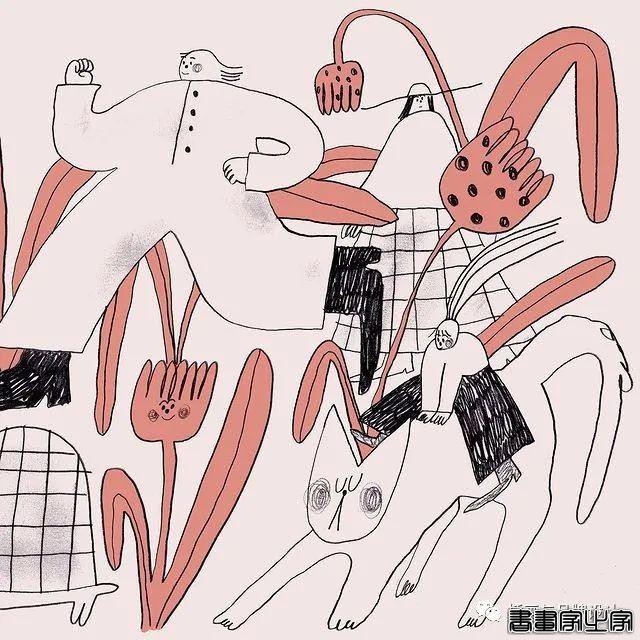 插画丨天马行空的想象，简单的线条和色彩，带着复古感表达自我-30.jpg