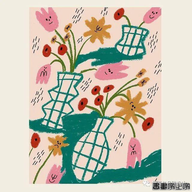 插画丨天马行空的想象，简单的线条和色彩，带着复古感表达自我-44.jpg