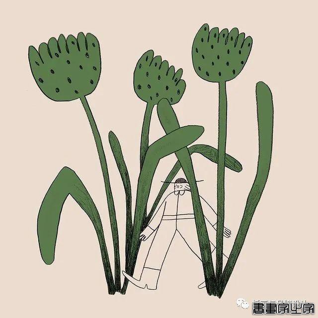 插画丨天马行空的想象，简单的线条和色彩，带着复古感表达自我-52.jpg