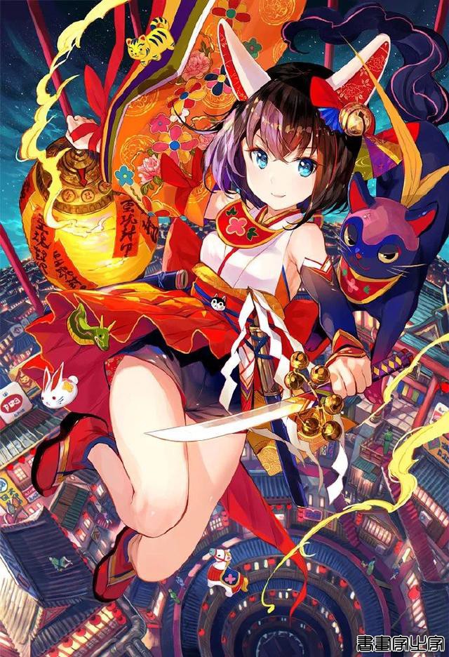 日本插画师藤ちょこ 笔下华丽的少女插画作品-12.jpg
