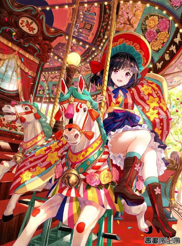 日本插画师藤ちょこ 笔下华丽的少女插画作品-15.jpg