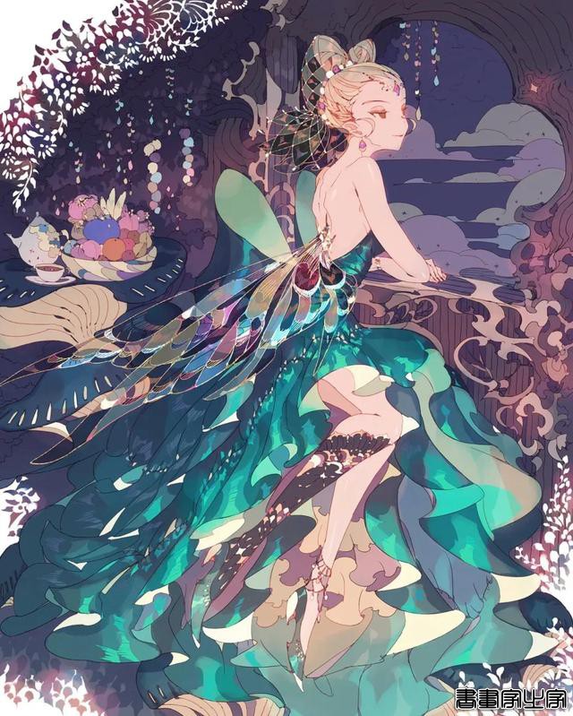 插画分享｜花与宝石的美感-6.jpg