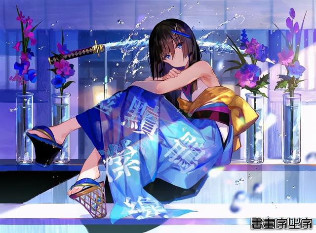 画师推荐.第一千零八期-紫藤 日本插画师 绚烂的色彩场景插画 上篇-5.jpg