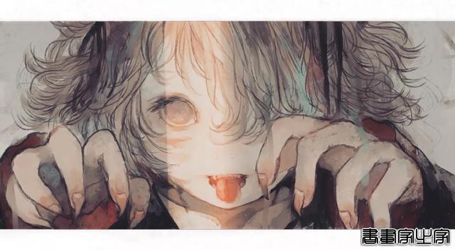 插画欣赏｜梦幻的无暇眼眸，汇聚着悲伤-5.jpg
