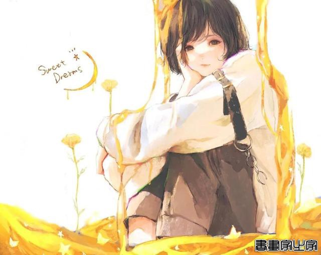 插画欣赏｜梦幻的无暇眼眸，汇聚着悲伤-6.jpg