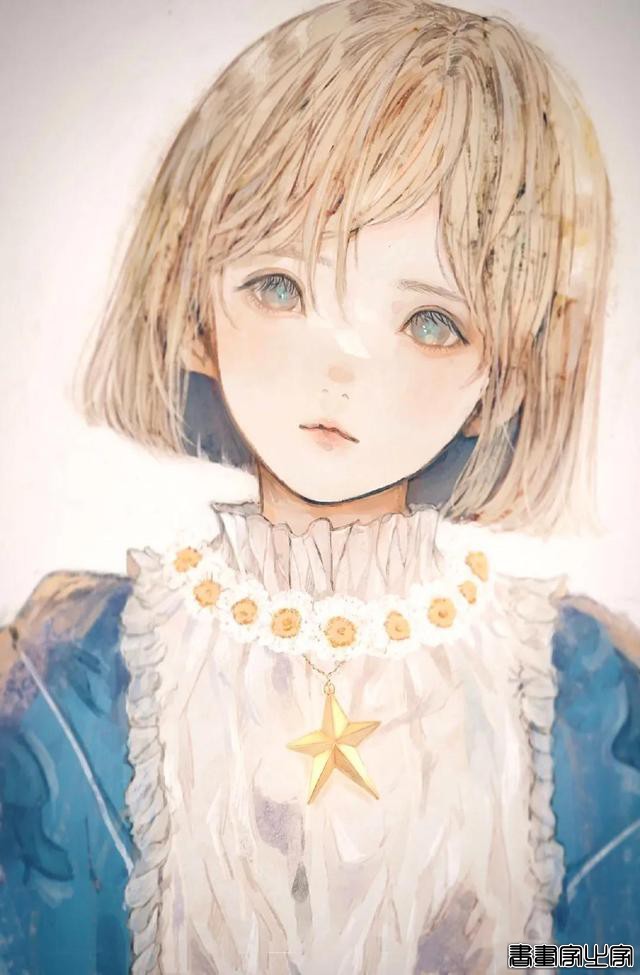 插画欣赏｜梦幻的无暇眼眸，汇聚着悲伤-10.jpg