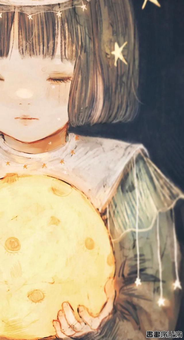 插画欣赏｜梦幻的无暇眼眸，汇聚着悲伤-11.jpg