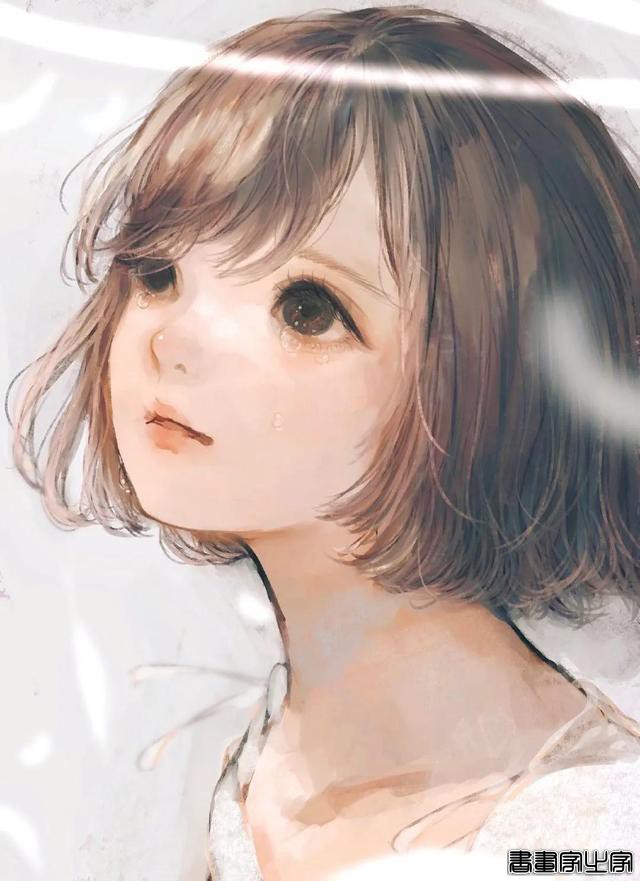 插画欣赏｜梦幻的无暇眼眸，汇聚着悲伤-15.jpg