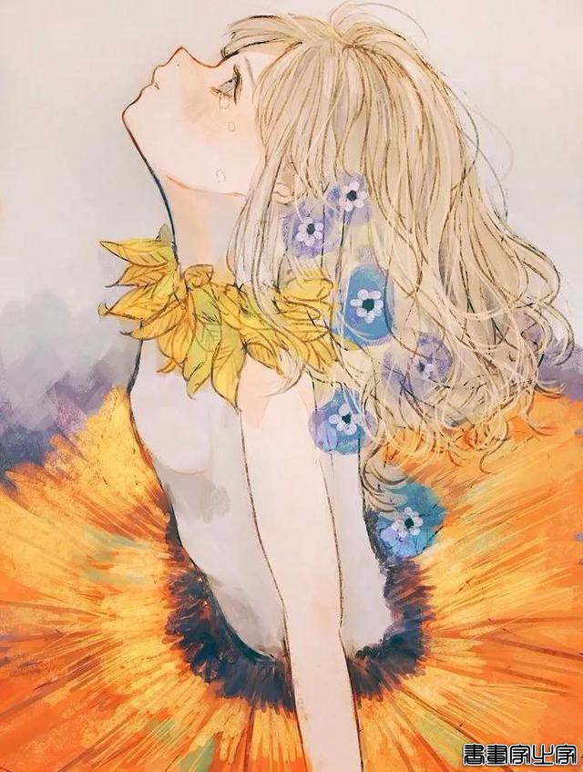 插画欣赏｜梦幻的无暇眼眸，汇聚着悲伤-17.jpg