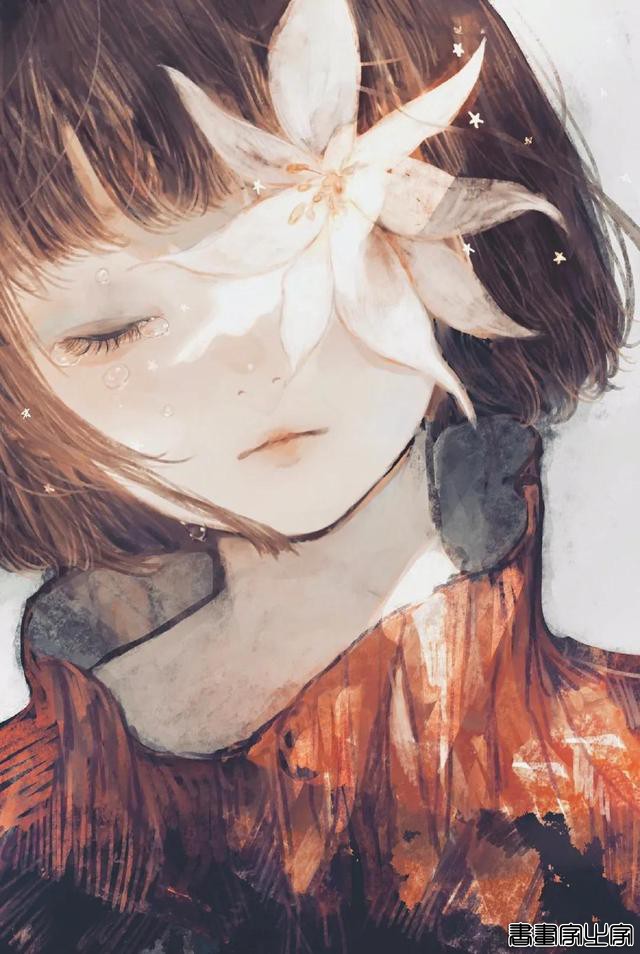 插画欣赏｜梦幻的无暇眼眸，汇聚着悲伤-20.jpg