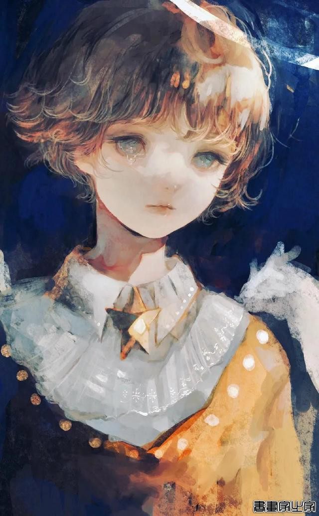插画欣赏｜梦幻的无暇眼眸，汇聚着悲伤-25.jpg