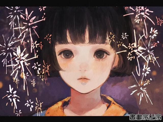 插画欣赏｜梦幻的无暇眼眸，汇聚着悲伤-30.jpg