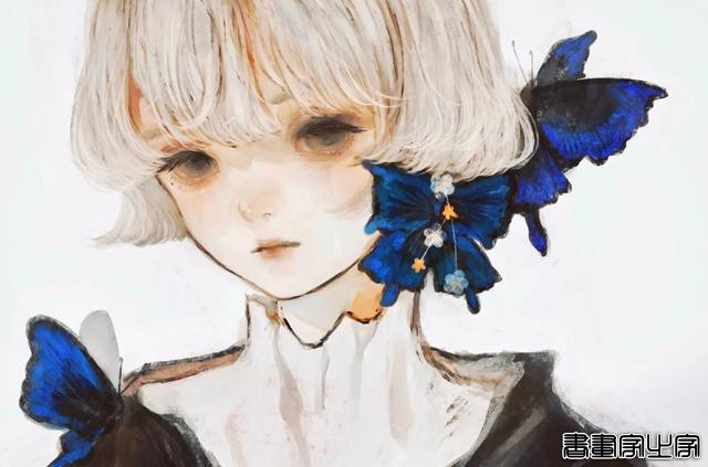 插画欣赏｜梦幻的无暇眼眸，汇聚着悲伤-31.jpg