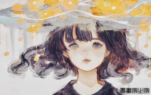 插画欣赏｜梦幻的无暇眼眸，汇聚着悲伤-35.jpg