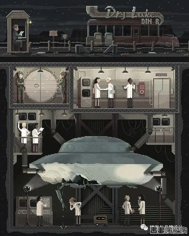 插画丨超酷的像素插图，童话般的欧式古典的建筑表达，带你走进像素帝国-24.jpg