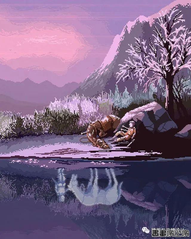 插画丨超酷的像素插图，童话般的欧式古典的建筑表达，带你走进像素帝国-22.jpg