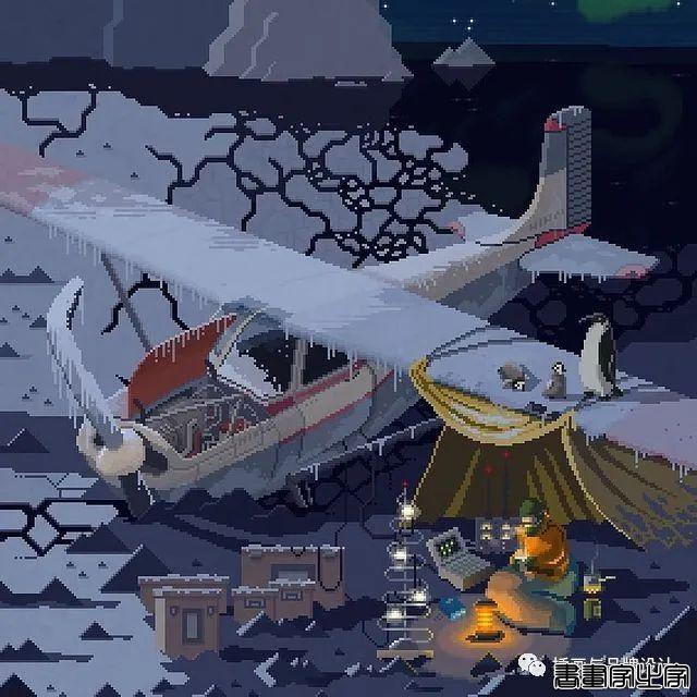 插画丨超酷的像素插图，童话般的欧式古典的建筑表达，带你走进像素帝国-41.jpg