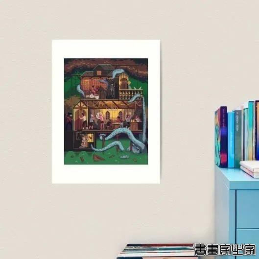 插画丨超酷的像素插图，童话般的欧式古典的建筑表达，带你走进像素帝国-61.jpg