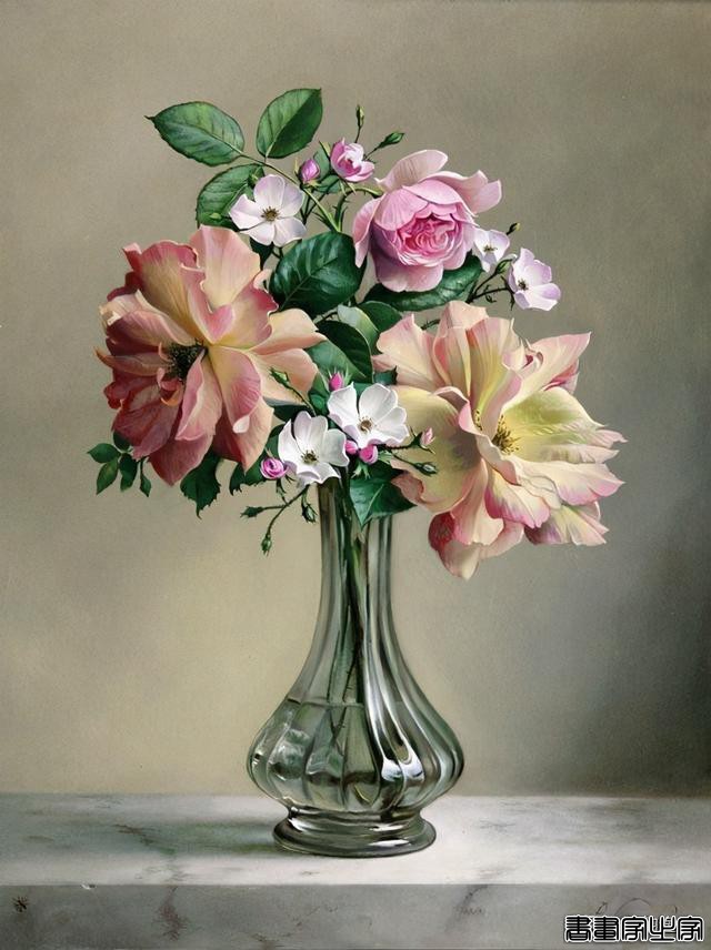 比利时画家Pieter Wagemans花卉油画作品选集-5.jpg