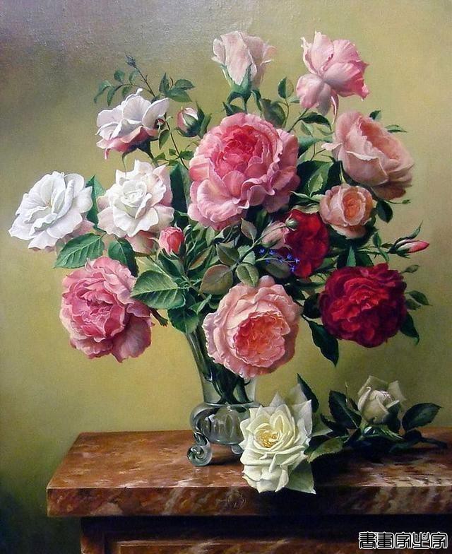 比利时画家Pieter Wagemans花卉油画作品选集-18.jpg