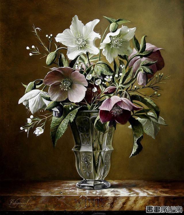 比利时画家Pieter Wagemans花卉油画作品选集-21.jpg
