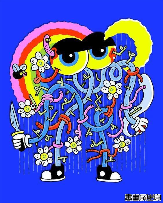 夸张大胆的插画设计-6.jpg