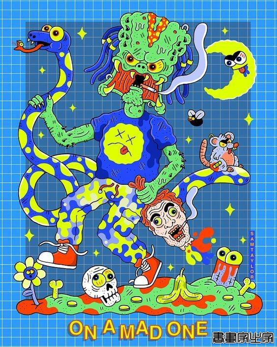夸张大胆的插画设计-9.jpg