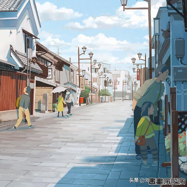 宫崎骏治愈风格插画，设计师太会了！看完真的会心动-10.jpg
