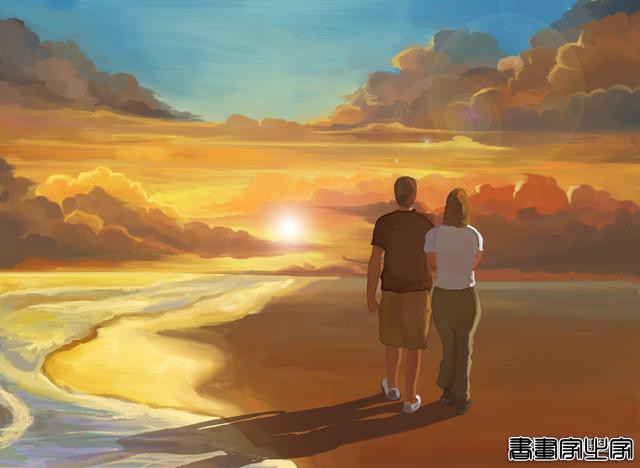 16张美哭的情侣插画，为你的520助攻-6.jpg