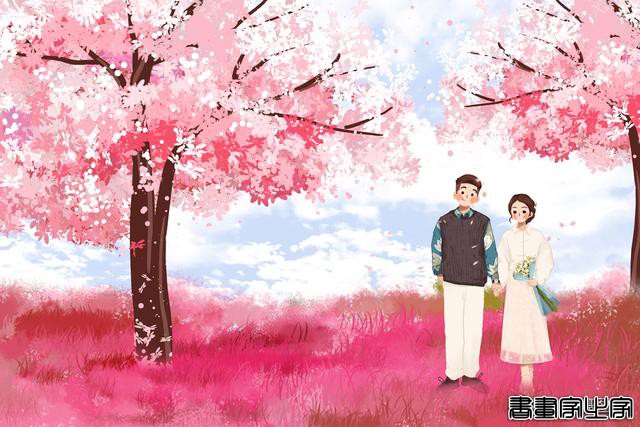 16张美哭的情侣插画，为你的520助攻-5.jpg