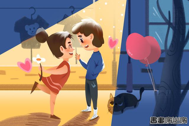 16张美哭的情侣插画，为你的520助攻-14.jpg