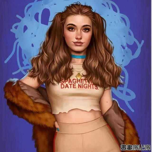 插画艺术家的插画设计欣赏，绘画作品越来越精细，赞-7.jpg