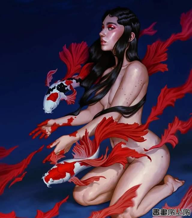 插画艺术家的插画设计欣赏，绘画作品越来越精细，赞-11.jpg