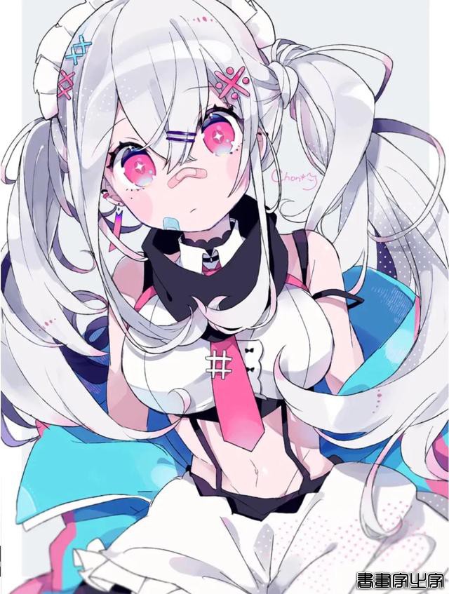 插画分享｜甜到炸！超软萌可爱头像来啦｜萝莉什么的最可爱啦画-8.jpg