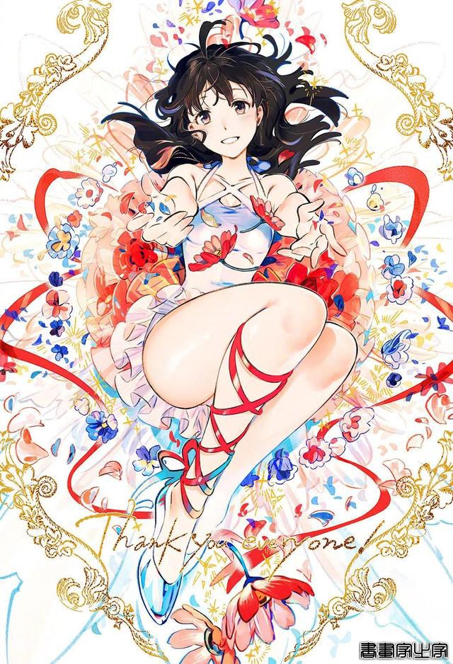 插画欣赏｜美轮美奂的花卉少女插画-14.jpg