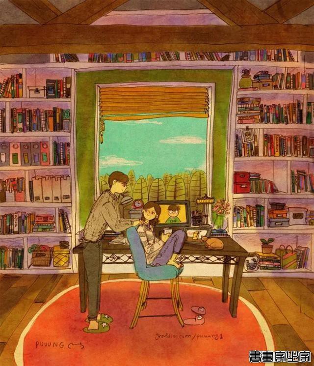 又是一年520，这组温馨浪漫的插画，画出了爱情最美的样子-5.jpg