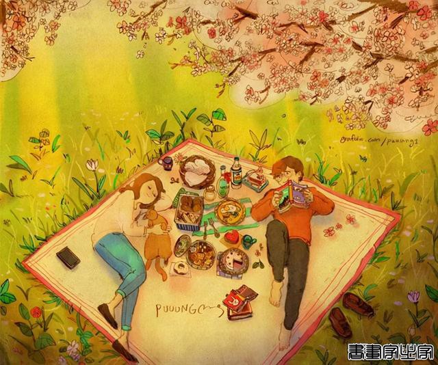 又是一年520，这组温馨浪漫的插画，画出了爱情最美的样子-11.jpg